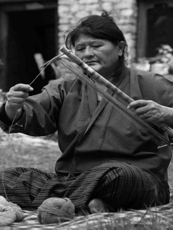 Textildesignerin Karma Yangchen Bhutan